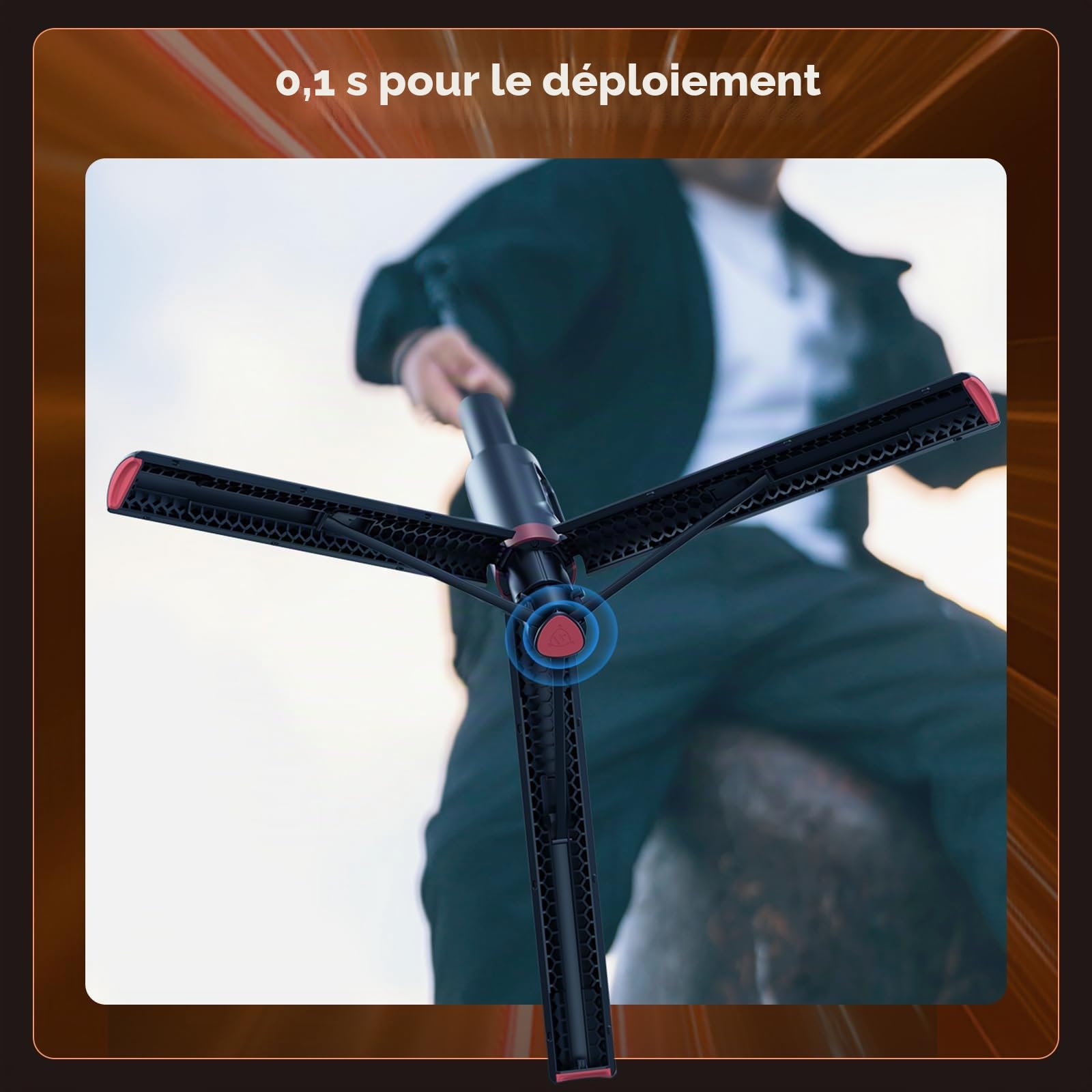 SMALLRIG x Drex Lee Boom Perche à Selfie ST30 Lite, Trépied Automatique 57,9'' avec Télécommande et Support pour Griffe, pour iPhone, pour Android, Enregistrement Vidéo, Voyage, Vlogging, Voir - 5292