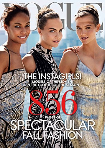 Vogue Magazine (September, 2014) B00MVLYZCU Book Cover