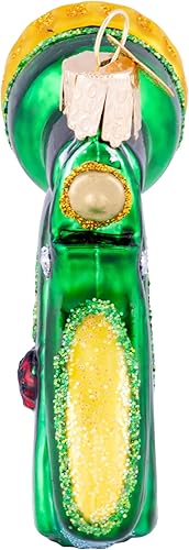 Vista 80 de Old World Christmas Adorno de cristal soplado She Shed para árbol de Navidad