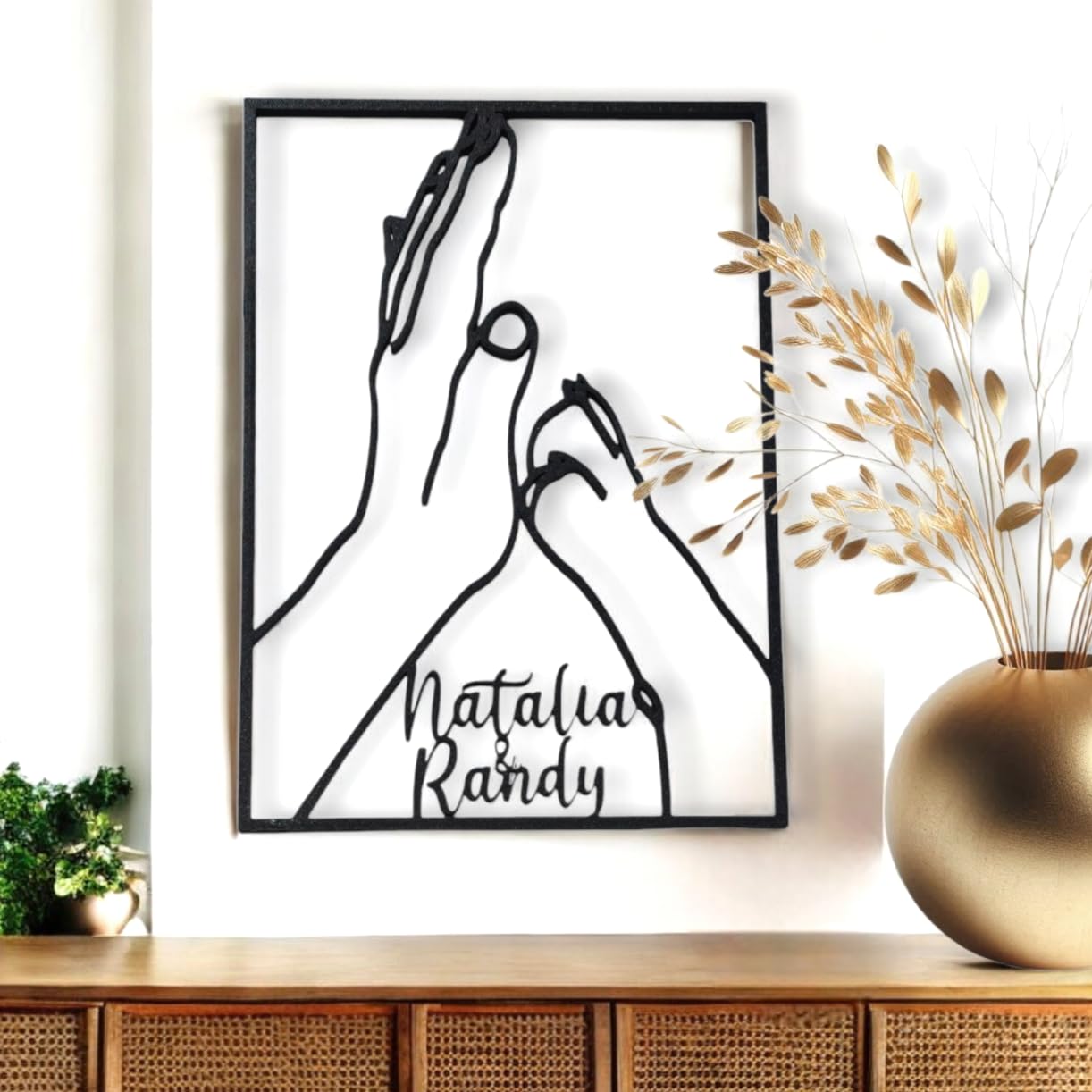 Tres Aristas | Cuadro Personalizado para Mascotas | Perro o Gato | Regalo de Navidad para Amantes de los Animales | Decoración de Hogar | Celebra el Amor por tu Mascota | Detalle Especial (Perro)