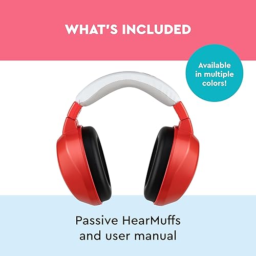 Vista 7 de Lucid Audio HearMuffs Kids Hearing Protection (Over-the-ear Sound Protection Ear Muffs Ages 5+)