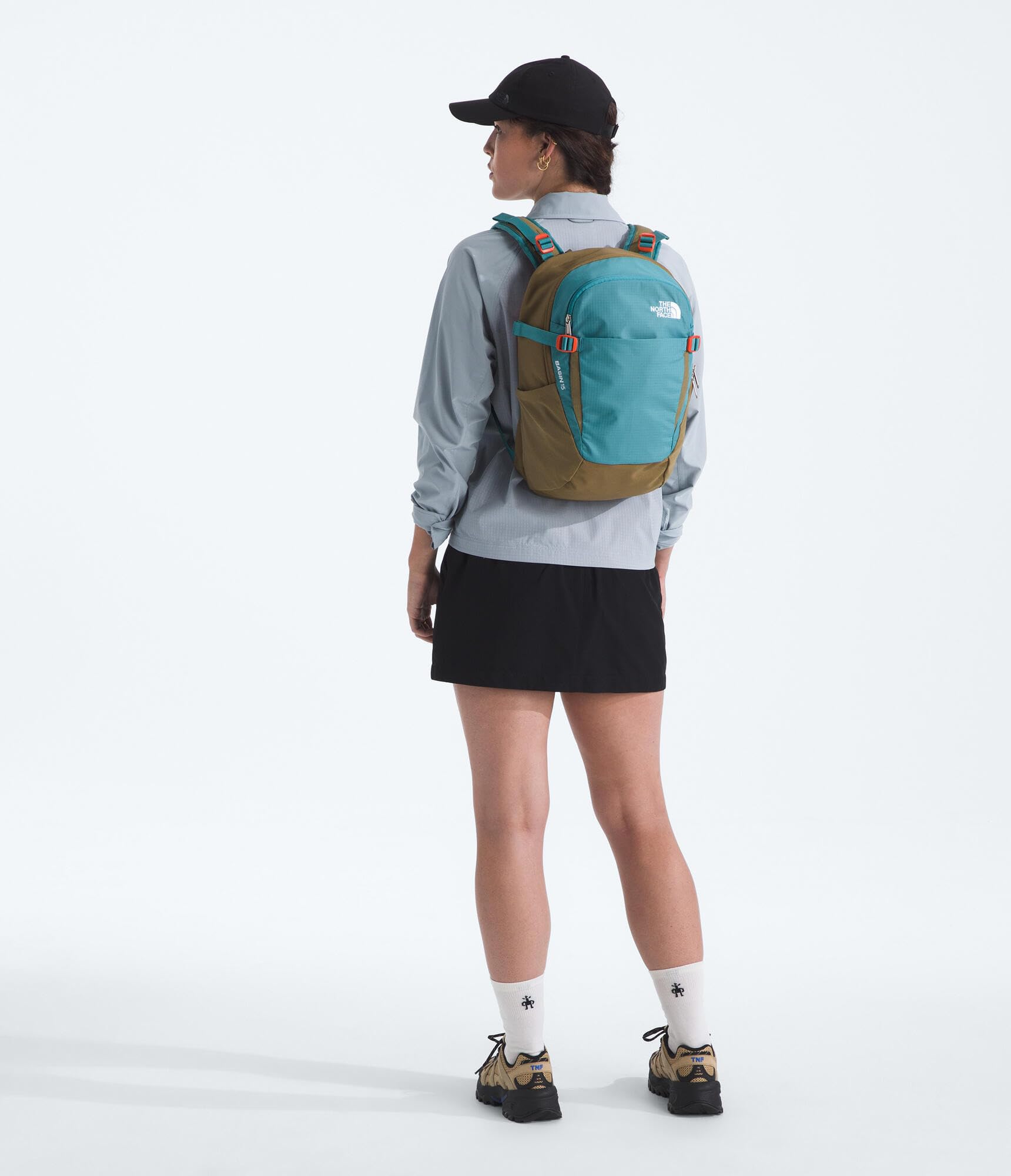 THE NORTH FACE Basin 15L Zaino River Ice/Cedar/Lava Re