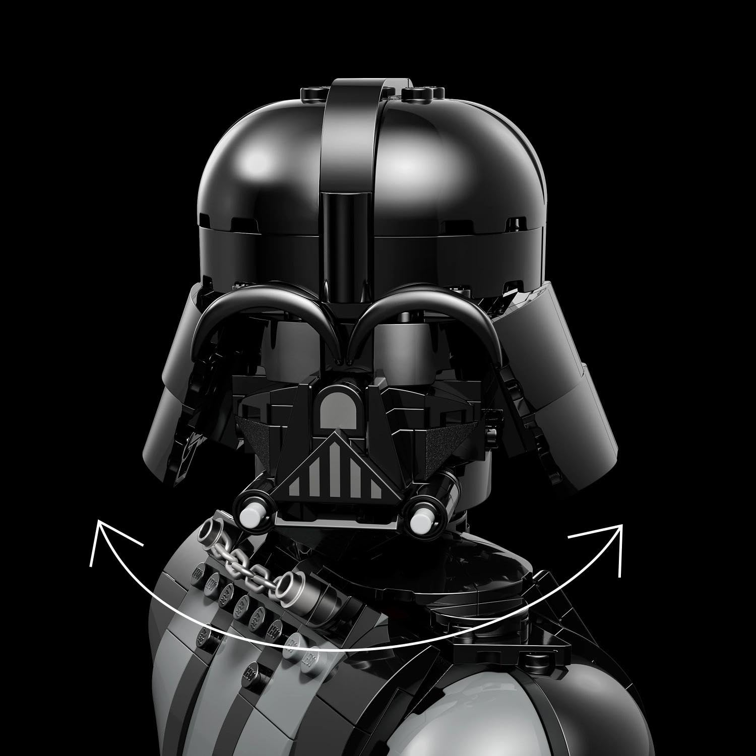 LEGO Star Wars 75439 Darth Vader Büste - Modellbau für Erwachsene - inkl. sammelbarer Minifigur mit rotem Lichtschwert - Geschenkidee für Fans von Eine Neue Hoffnung