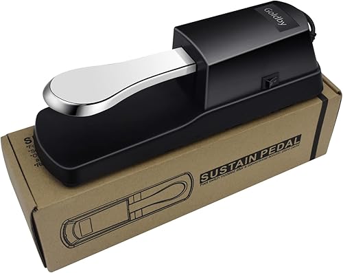 Pedal de soporte para piano, teclado universal para Yamaha, Casio, Roland, Korg Pianos digitales MIDI, teclado electrónico, sintetizador de órganos