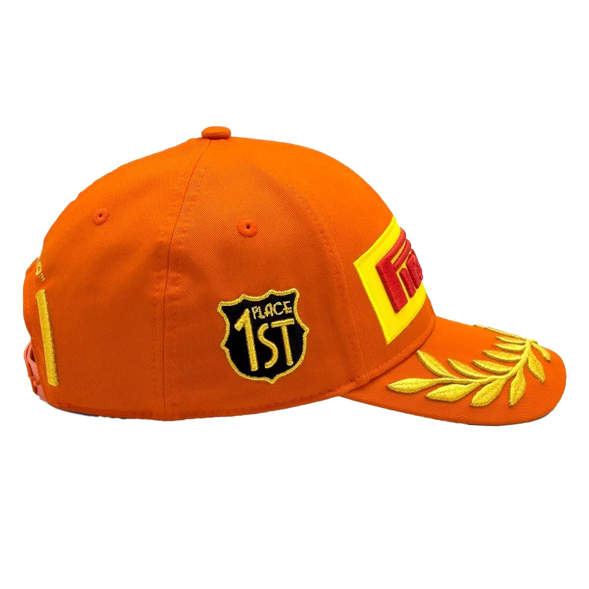 Pirelli Unisex-Cap für Erwachsene, Podium, 1. Platz, Champion, verstellbarer Strapback-Hut
