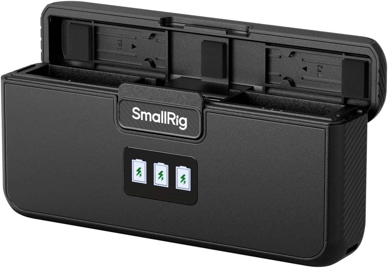 SMALLRIG Magnetic Neck Mount for Action Camera and Battery Charger for Gopro Hero 12/11/10/9