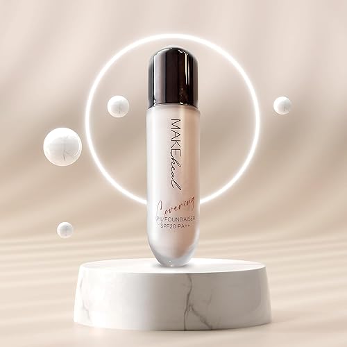 Miniatura 7 de Base de maquillaje 1.P.L SPF 20 PA ++, 24 horas de cobertura duradera, aplicador de varita grande, base de doble función, cobertura perfecta de