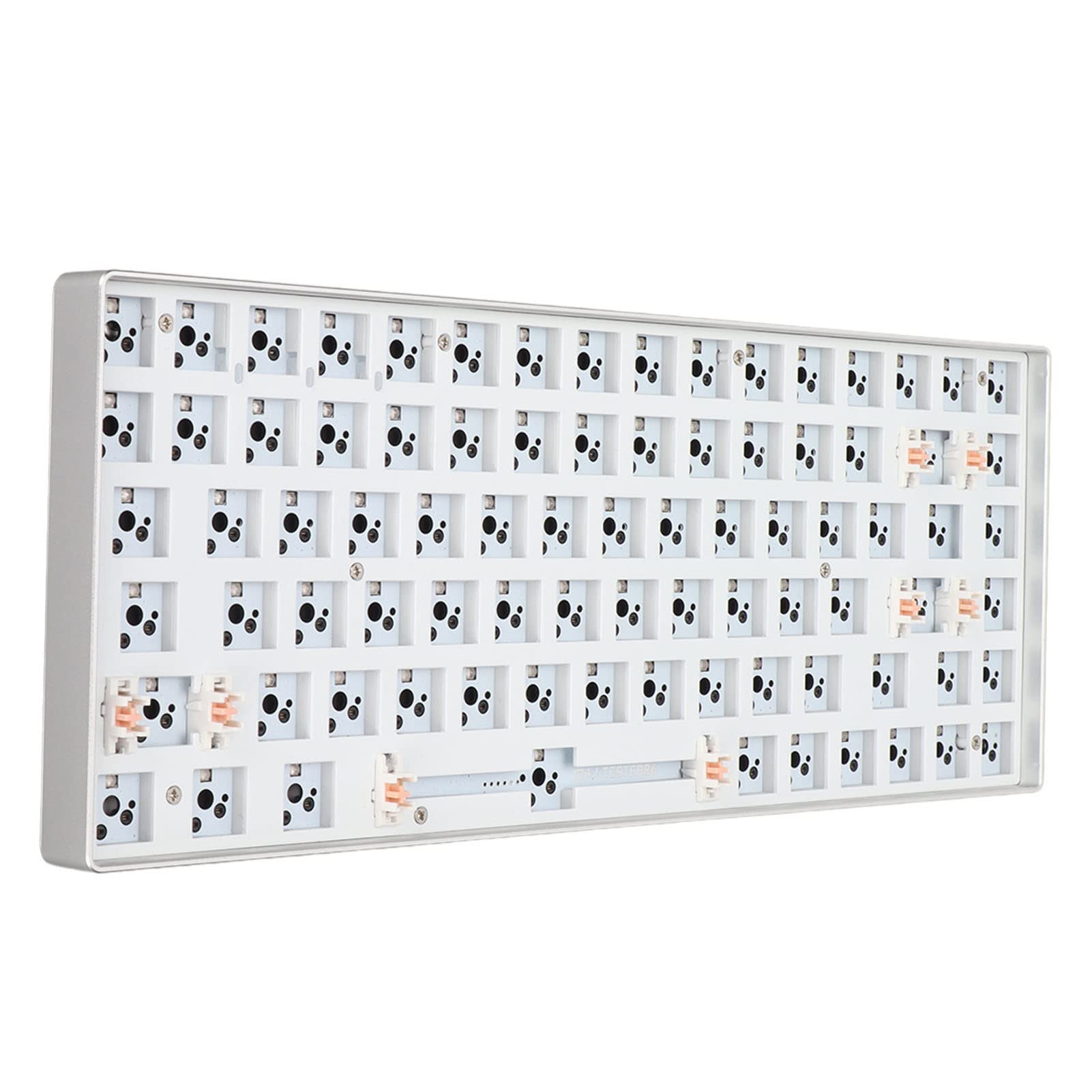 Teclado mecânico DIY RGB de 84 teclas, kit DIY de teclado para