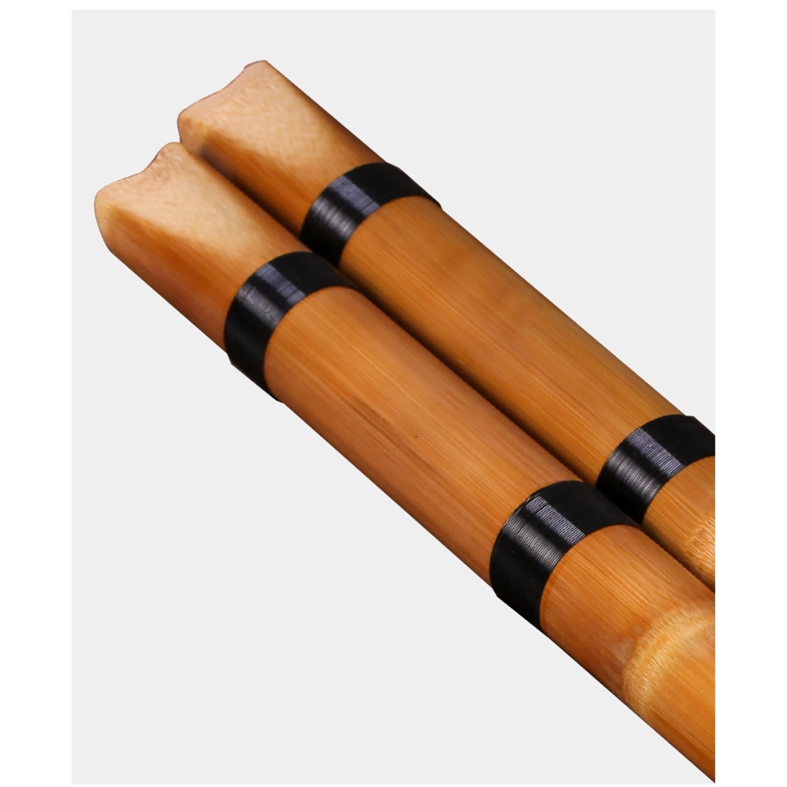 bambusflöte 1 Stück Bambus Shakuhachi 5 Löcher Flöte Weiß Bambus Kurz Xiao Holz Musikinstrument (Color : Brown)