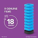 Litter Genie Sacs de Rechange | Film Authentique Autonome 9 pk | Compatible avec Litter Genie Recharges Standard et Jumbo | Sacs de Litière pour Chats avec Contrôle Ultime des Odeurs | Jusqu'à 18 mois de fournitures pour un chat