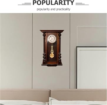 Metal Quartz Clock Pendulum Replacement Accessory for Wall Clocks