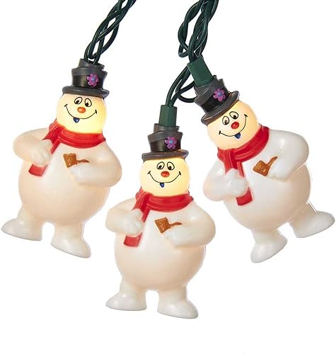 Miniatura 3 de Kurt Adler - Juego de luces de 10 luces Frosty the Snowman