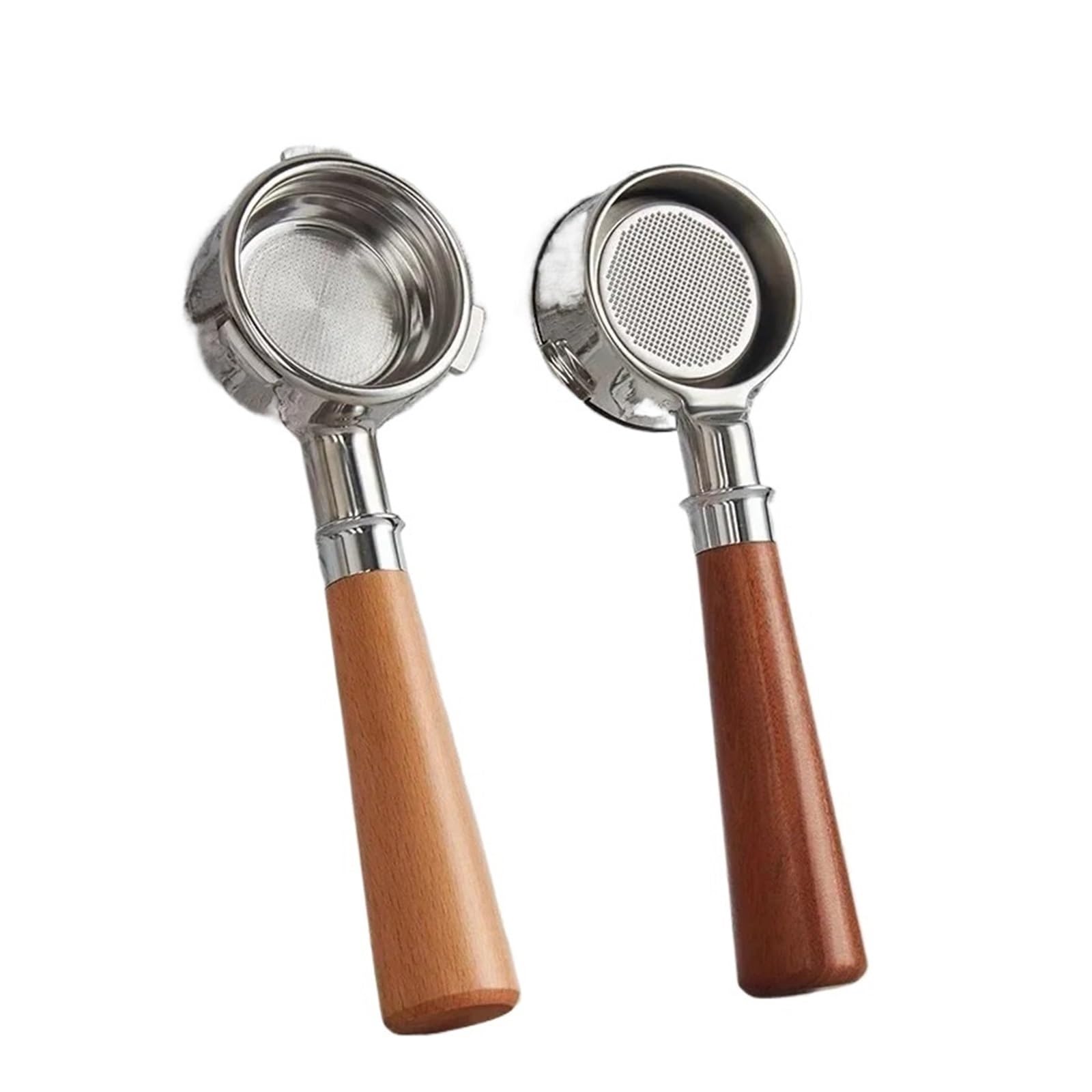 Filtro de café de 3 orejas de 58MM, compatible con Barsetto, herramienta de Barista con mango de portafiltro de café sin fondo de acero inoxidable | 58mm Barsetto-A3
