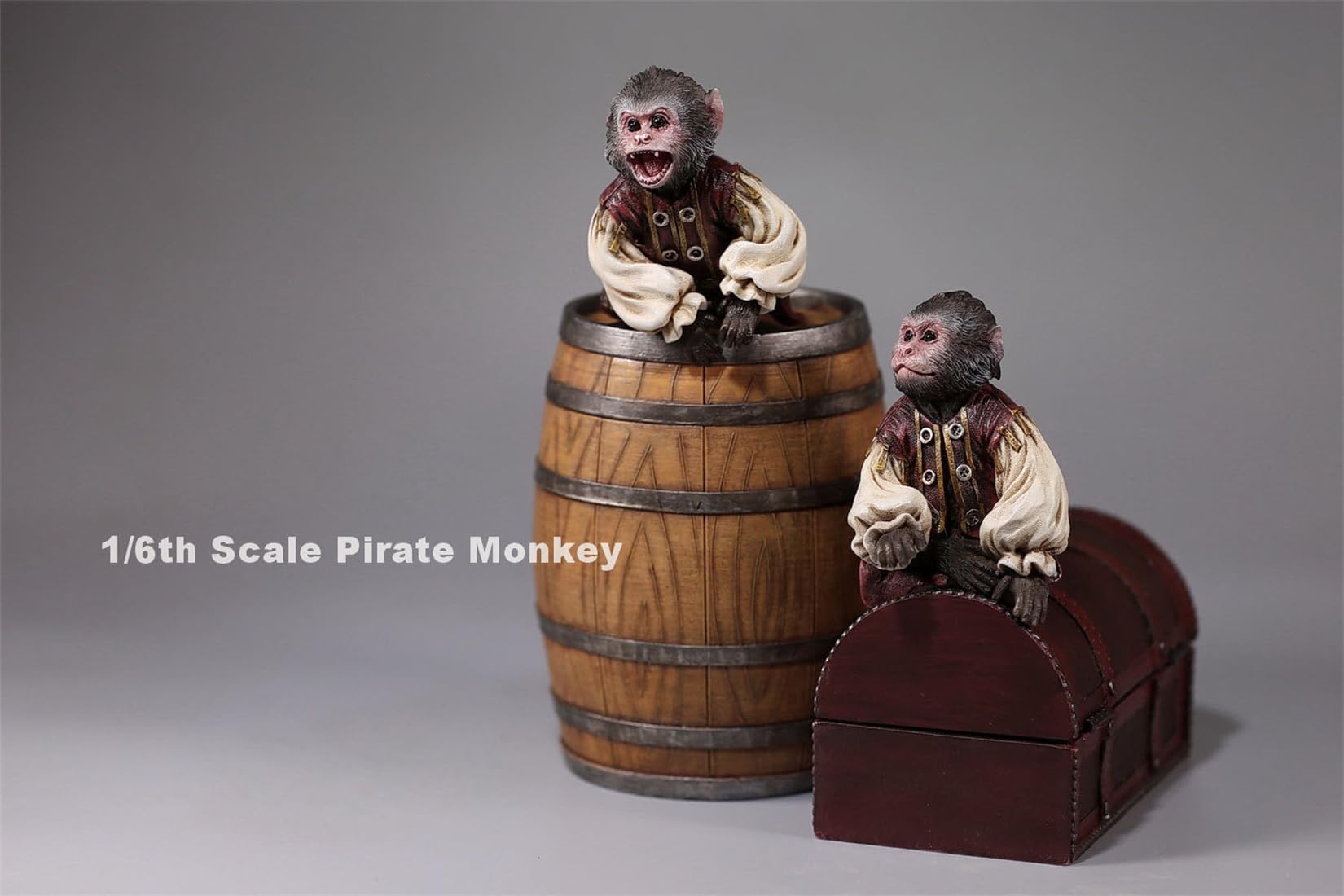 Amazon.co.jp: Mr.Z 1/6 サイズ モンキー サル 猿 パイレーツ 海賊