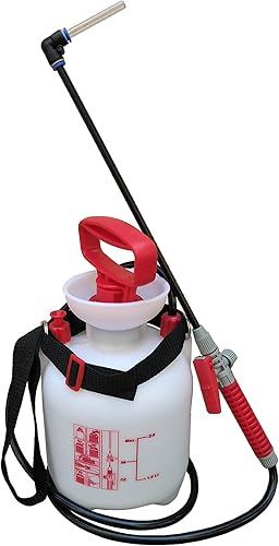 Dispositivo de regadera para regadera, cesta colgante de plantas de difícil acceso, rociador de botella de riego para interiores o jardín, 2 L (0.5