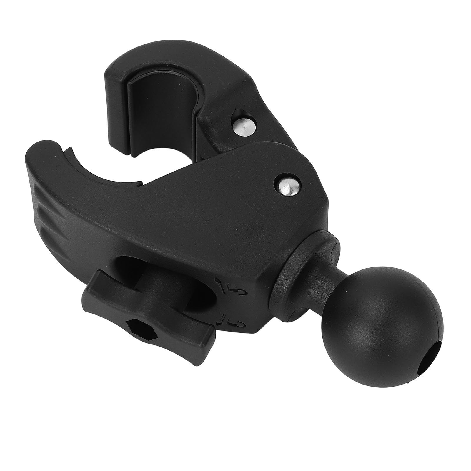 Adapter do mocowania tabletu z głowicą kulową Zacisk szybkiego zwalniania Nie wymaga wiercenia w przypadku 26 szyn o średnicy 53 mm Bezpieczny stojak na aparat telefoniczny do
