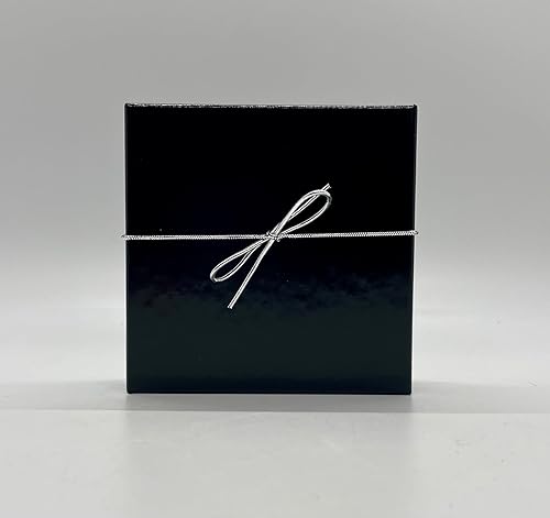 Miniatura 5 de 5K Ornament - Beaded Snowflake 5K Christmas OrnamentGift Tag with Round Pewter 5K Charm with Jewelry Box - Handmade with Red Vintage Beads