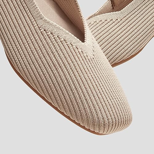 Image of VIVAIA Women's Margot Mary Jane Square-Toe Ballet Flats
