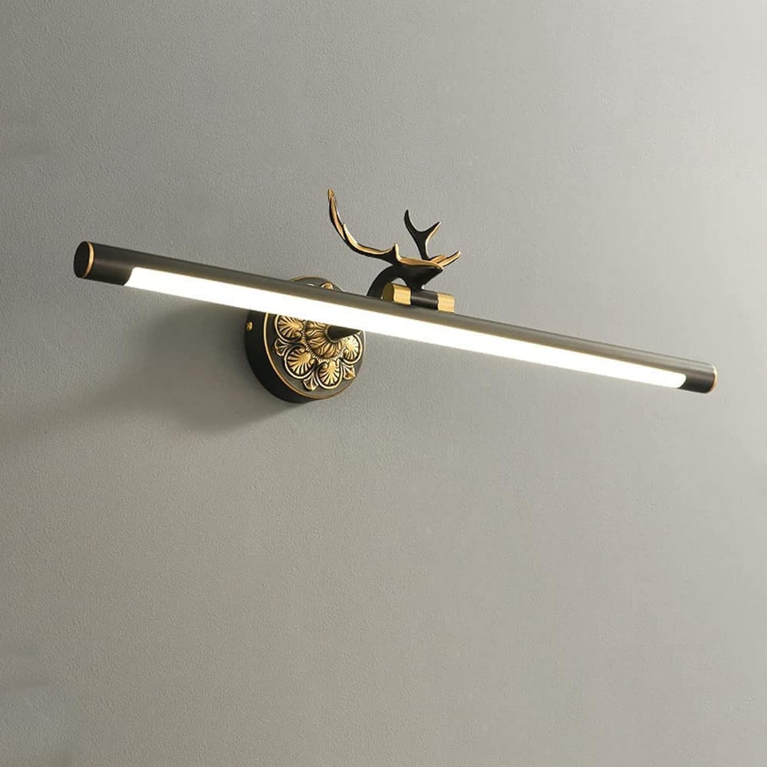 Lampada da toletta Compatible with fattoria, illuminazione regolabile, lampade rustiche Compatible with specchio bagno, applique parete,Lusso