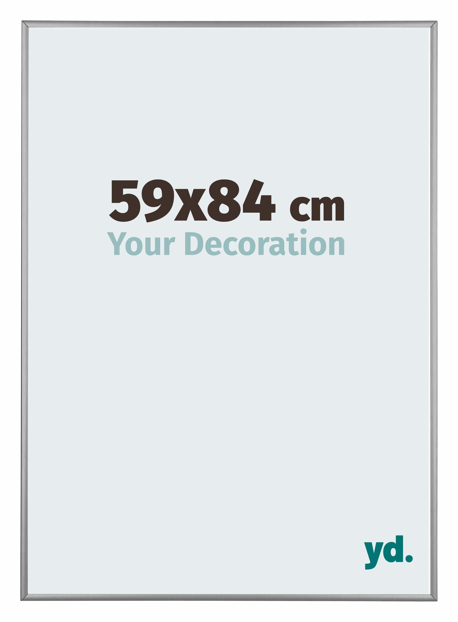 Your Decoration - Puzzle frame 59x84 - Platinum - Puzzle frame 1500-2000 Pieces - Aluminium Photoframe - Kent