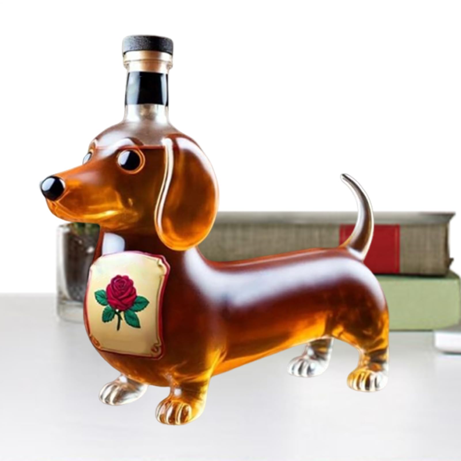 Bottiglie di liquore in - bottiglie di per vino | Statua di animali decorativi, carafftre trasparente in contenitore di vino per compleanno, appeso in casa, capacità moderata