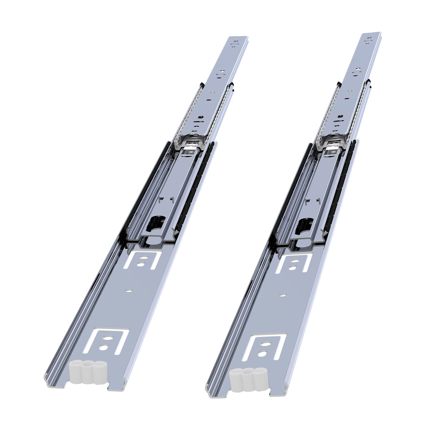 Badem10 Bilyalı Dolap Çekmece Rayı Metal En 3.6 cm Uzunluk 35 cm