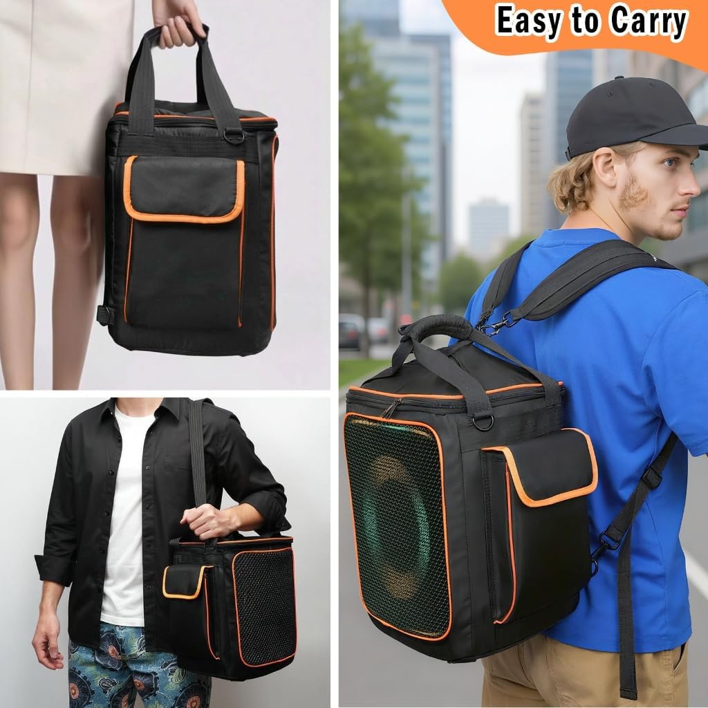 Heavy Duty Speaker Carrying Bag Adjustable Shoulder Strap for PartyboxEncore2