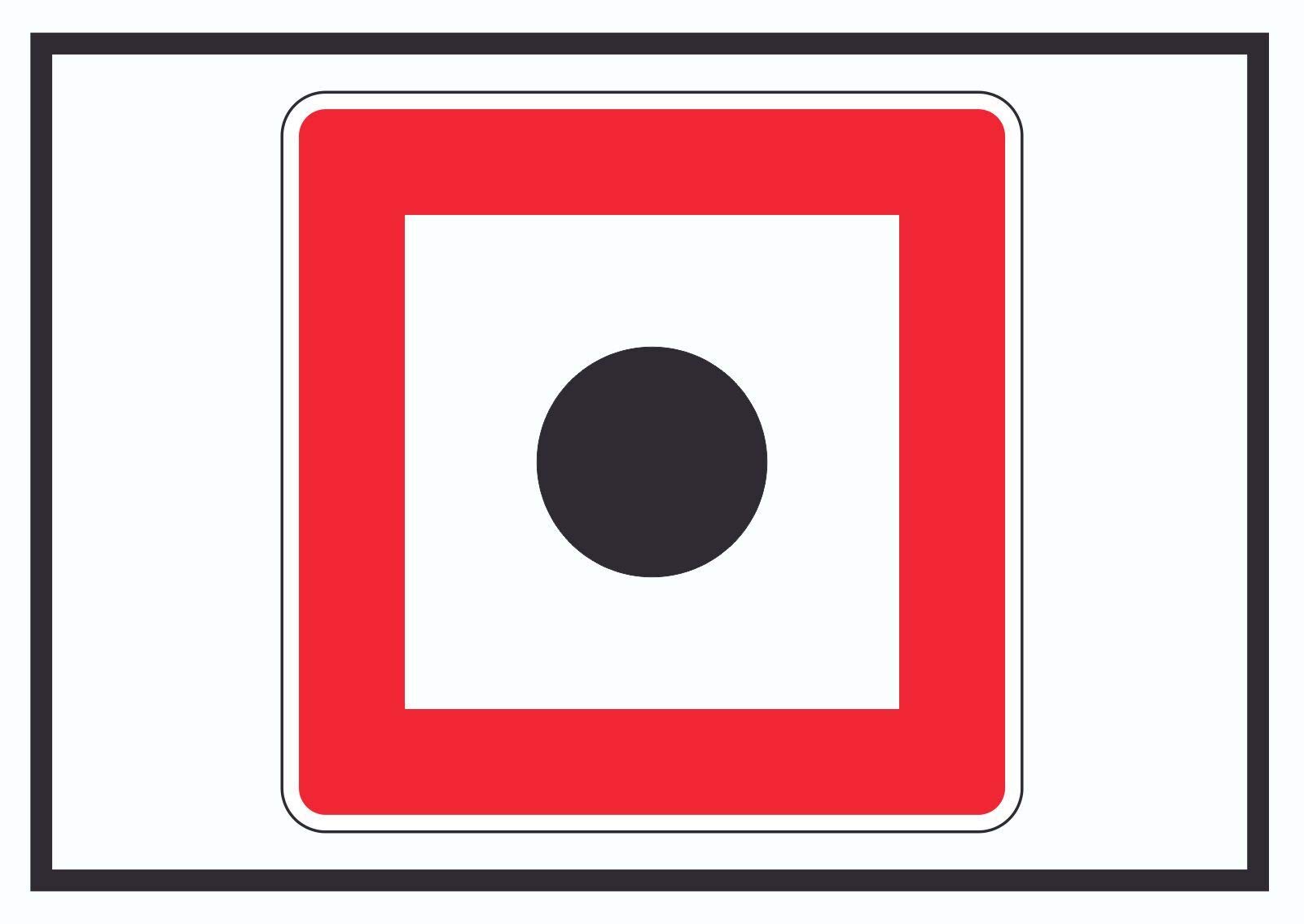 Schallzeichen geben Schild mit Symbol Horn benutzen A1 (594x841mm)