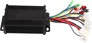 Vbestlife Bike Motor Controller,Electric Bike Speed Controller Brushless 36V 48V 350W Aluminum Alloy Electric Bike Motor Controller with Throttle Grip