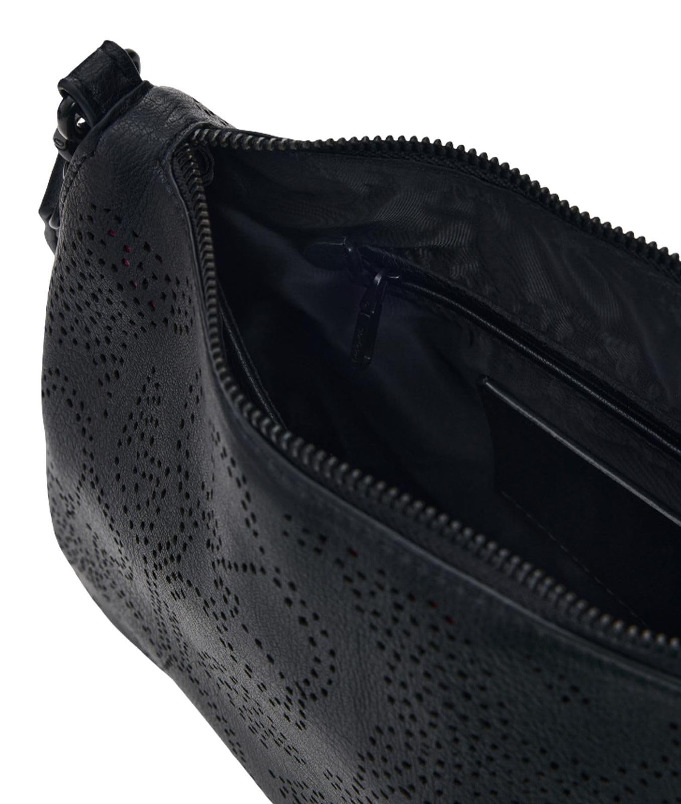 Desigual bolso bandolera Paladio Crossbody Bag Black negro