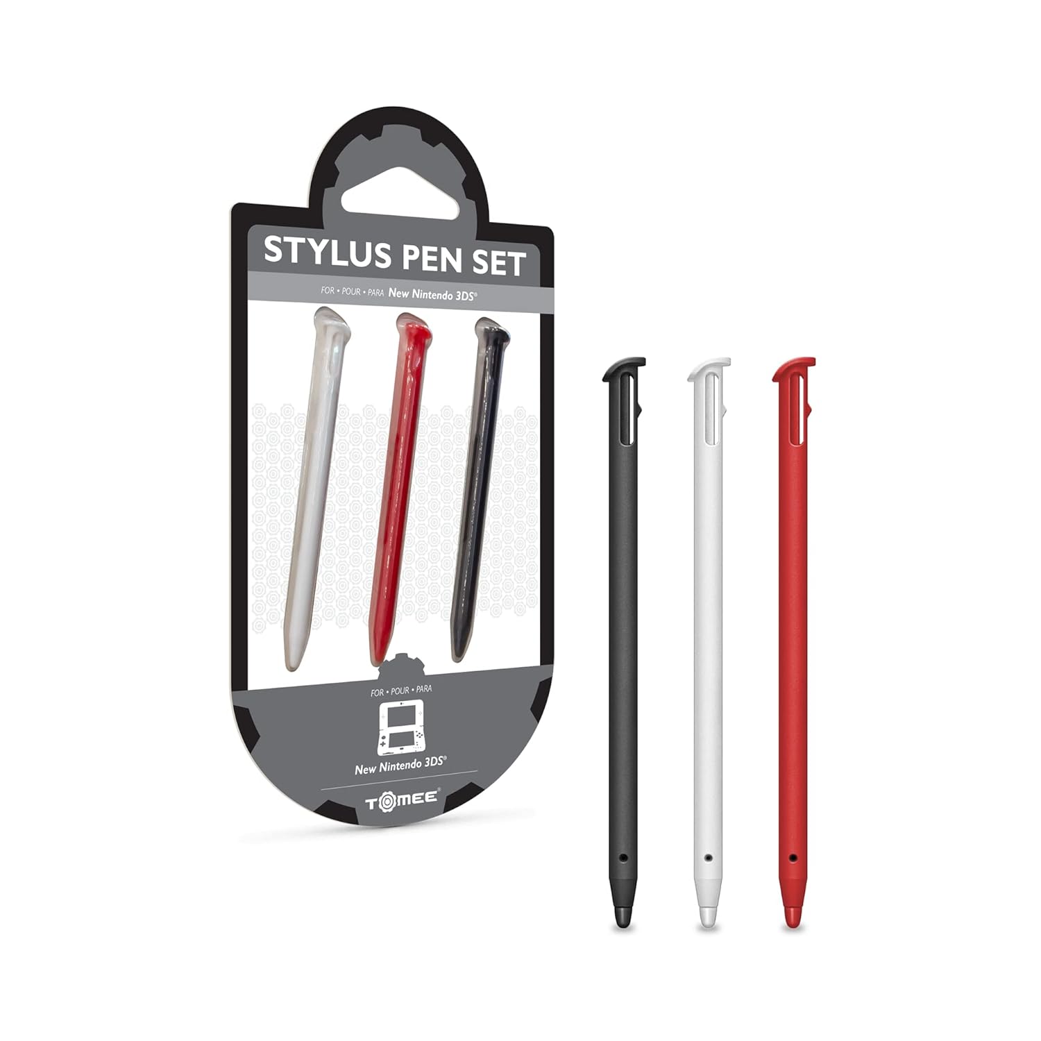Tomee Stylus Pen Set for New Nintendo 3DS (3-Pack) : Everything Else
