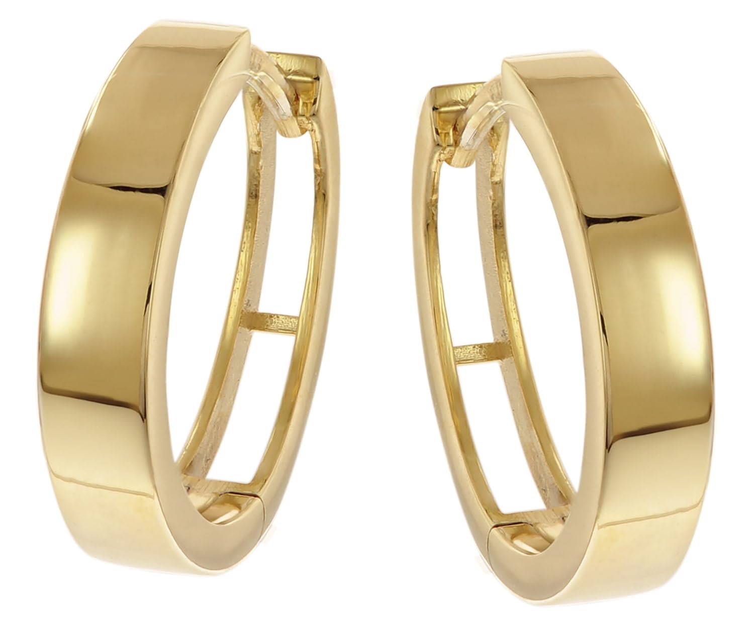 trendor Ohrringe Gold 333/8K Creolen Ø 14 mm 68747