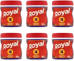 Fermento Quimico Pó Royal 100G Kit Pack 06 Frascos