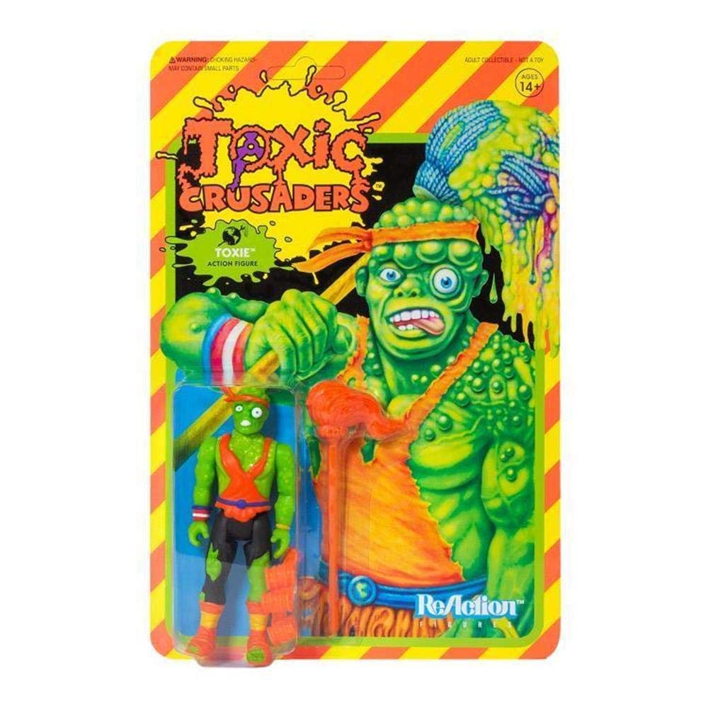 Amazon.com: Super7 Toxic Crusaders: Toxie Reaction Figure
