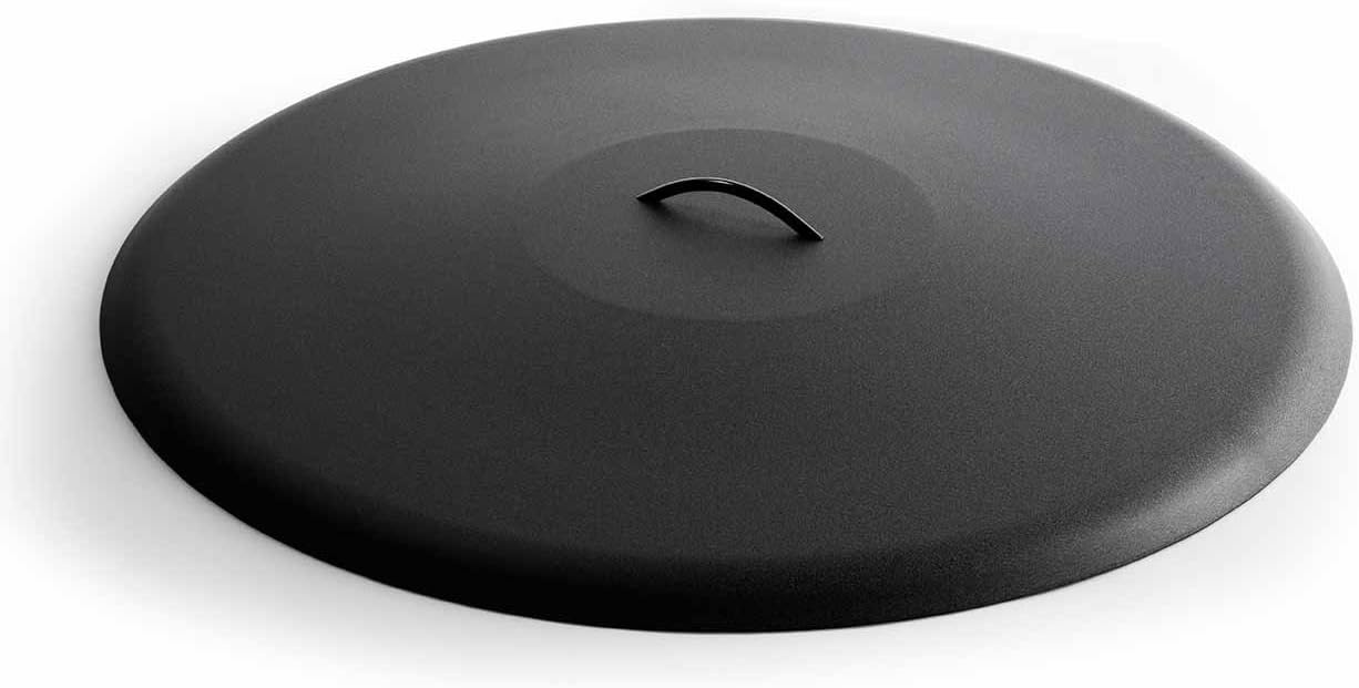 HPC Fire Round Aluminum Fire Pit Cover (FPHC-36BL), 36-Inch, Black