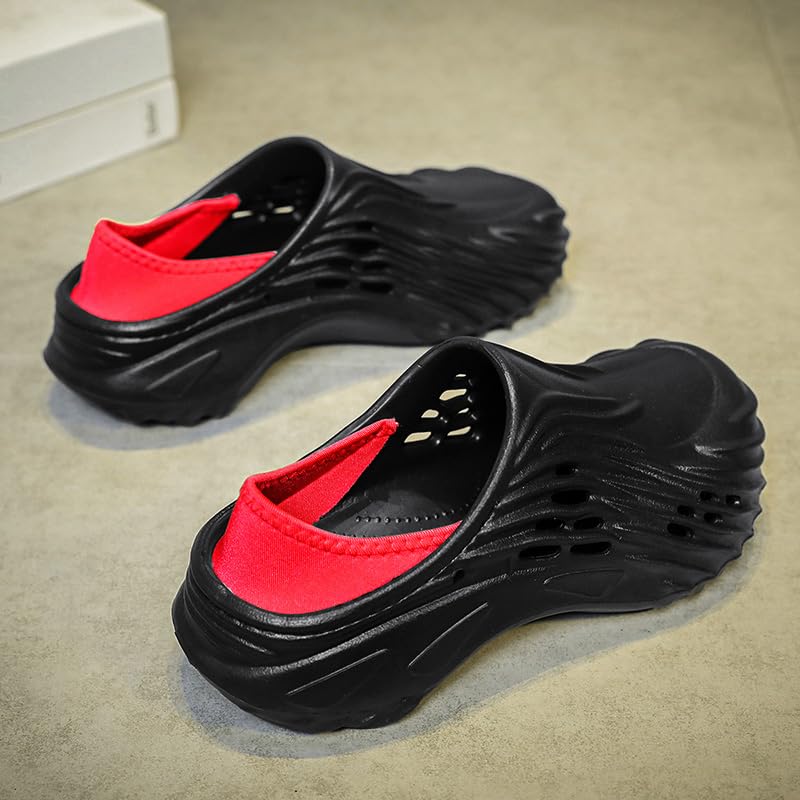 Image of Men's Clogs Garden Shoes Adult Slip On Outdoor Athletic Sports Sandals Summer Water Beach Shoes Casual Slippers Lightweight Breathable Non Slip