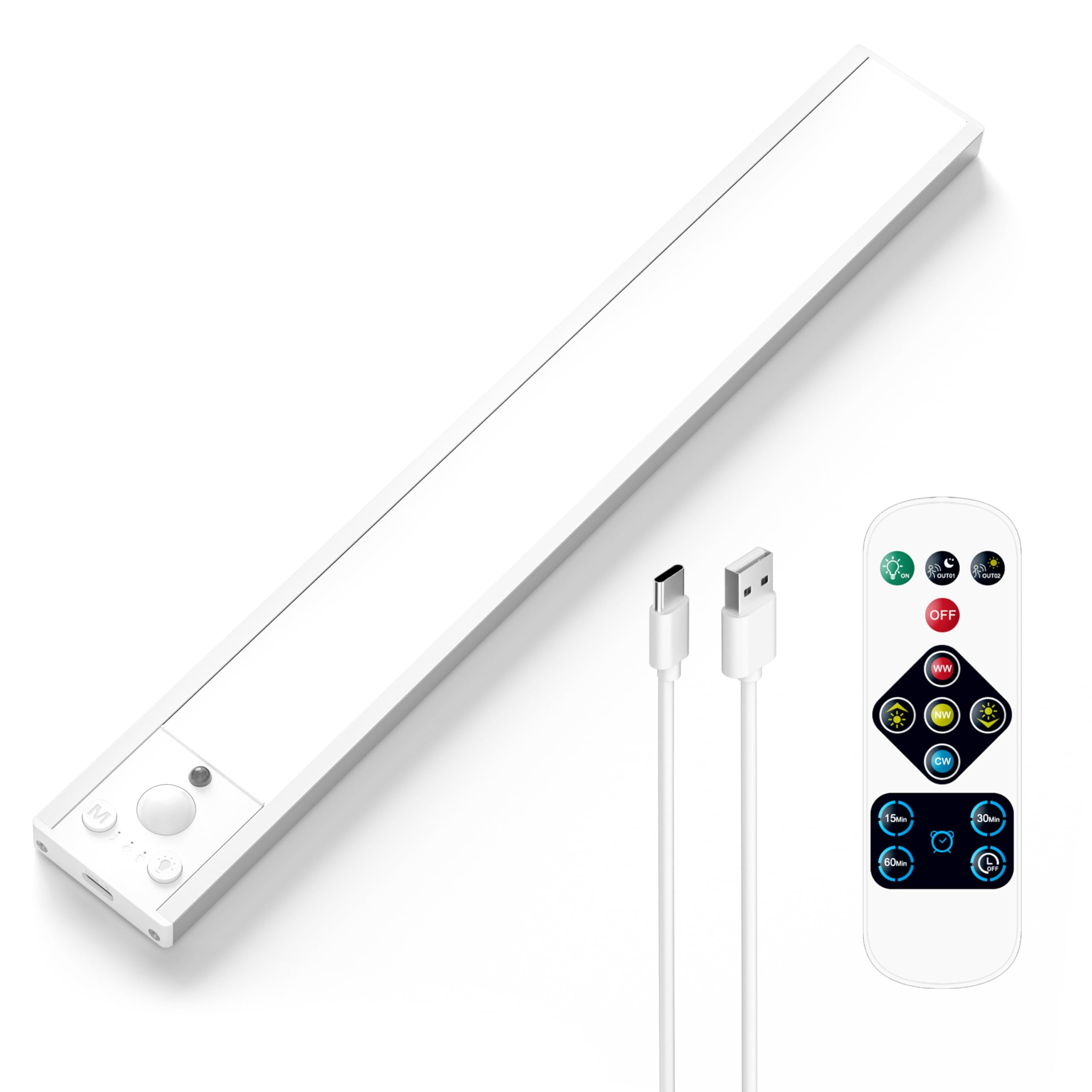 PRINCEWAY Rechargeable LED Under Cabinet Light