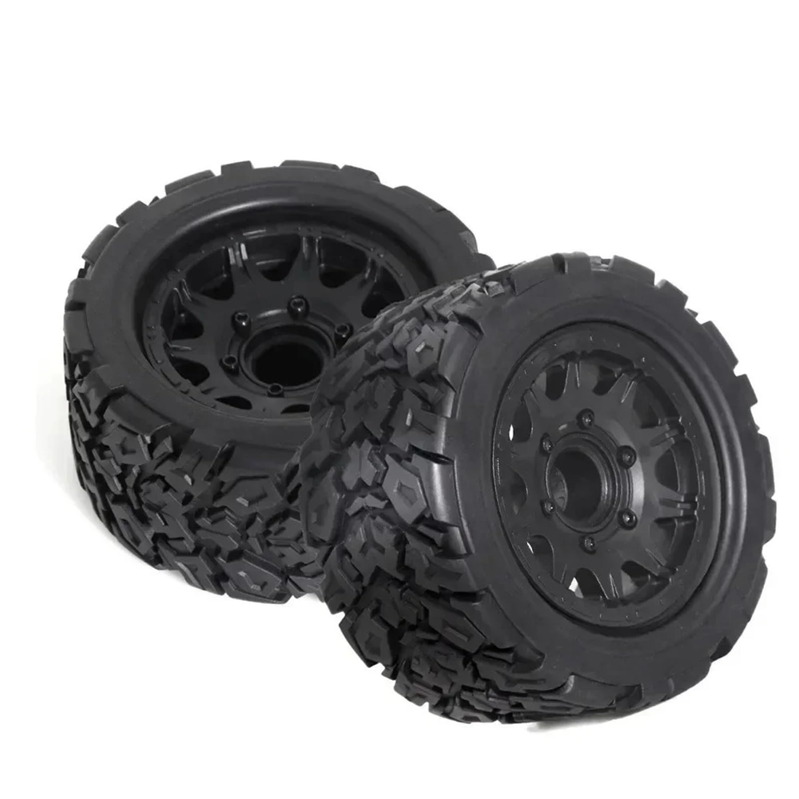 Für Tamiya, Für HPI, Für Kyosho Für Arrma 1/10 4 Stück Reifen LKW Zubehör RC Auto 12-14mm Adapter Kunststoff Ersetzen RC Zubehör