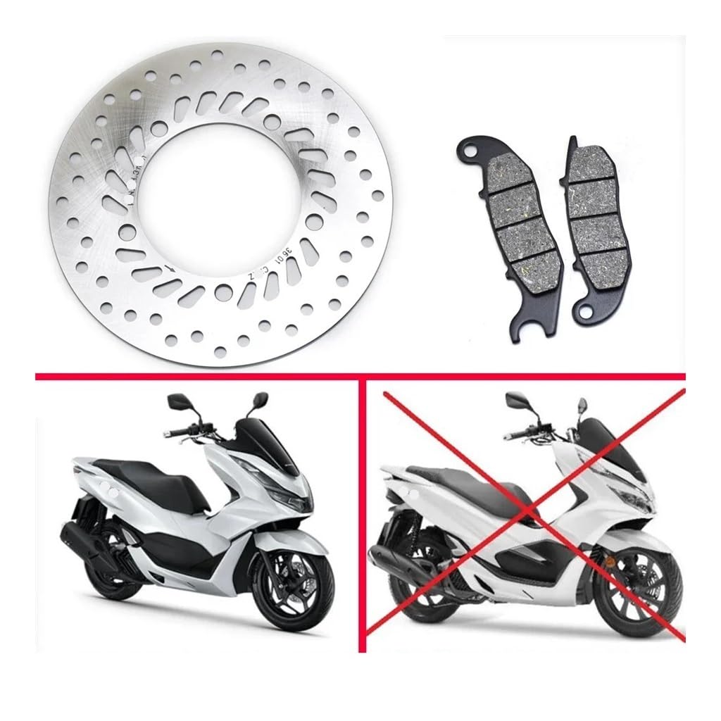rotore moto Moto Freno Anteriore A Disco Pastiglie Dei Freni Per PCX125 PCX 125 2021 2022 2023 ABS Versione Scooter Pezzi Di Ricambio