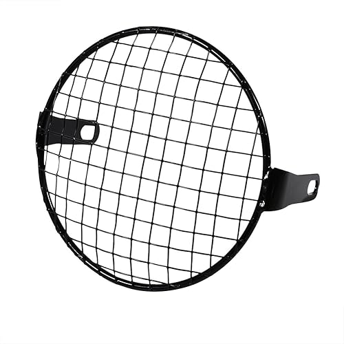 Miniatura 3 de Cubierta para lámpara de faros delanteros, 6.3 in  6.3 pulgadas, retro, cubierta de parrilla para faros delanteros, montaje lateral, para Cafe