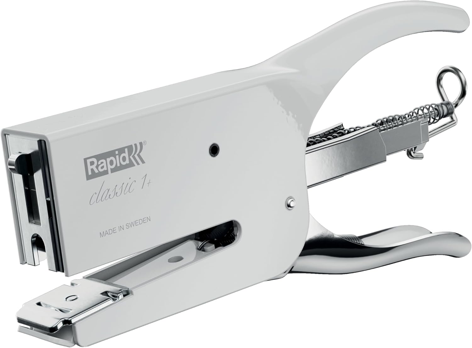 Rapid Retro K1 Stapling Pliers, 50 Sheet Capacity, Stapling and Pinning, Uses 26/6 and 26/8 mm Staples, Metal, Coconut Kiss, 5000496