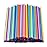 200 Pcs Colorful Plastic Long Disposable Drinking Straws. (0.23\'\'diameter and 10.2long)