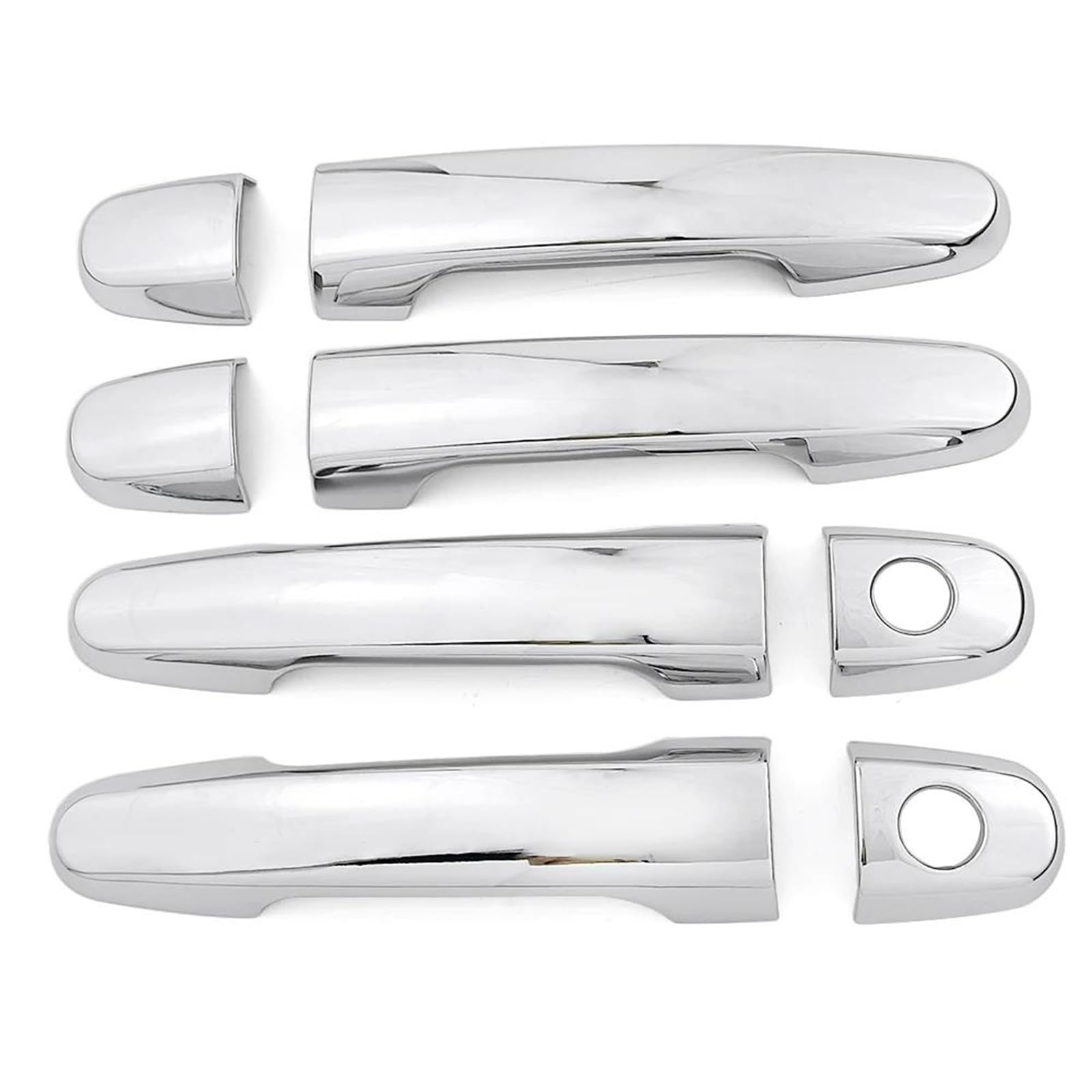 Zapora Style 5 For Toyota For Rav4 2001-2012 Chrome Car Door Handle Trim & Door Bowl Cover Car Styling(Style 5)