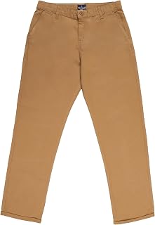 KiddoPanti Boys 100% Cotton Twill Chinos Pant | Comfortable Regular Fit | 2 Side Pocket, 2 Back Pocket | Ankle Length | Ba... Price In India