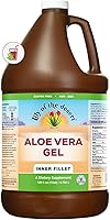 Lily of the Desert Aloe Vera Gel Drink - Inner Fillet, Thick Consistency for Gut Health, Digestion, Wellness & Glowing Skin, 128 Fl Oz