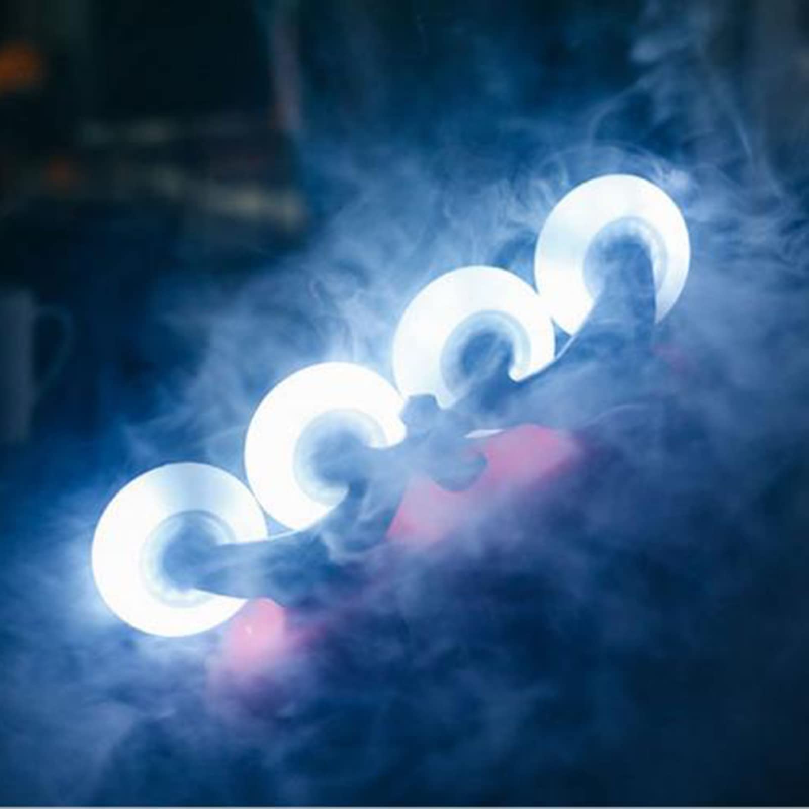 Genérico Ruedas para Patines en Línea Interior Exterior Ruedas de Repuesto para Patines en Línea con Luz 88A 72mm 76mm Ruedas con Luz LED para Patines en Línea Sin Rodamientos Paquete de 8