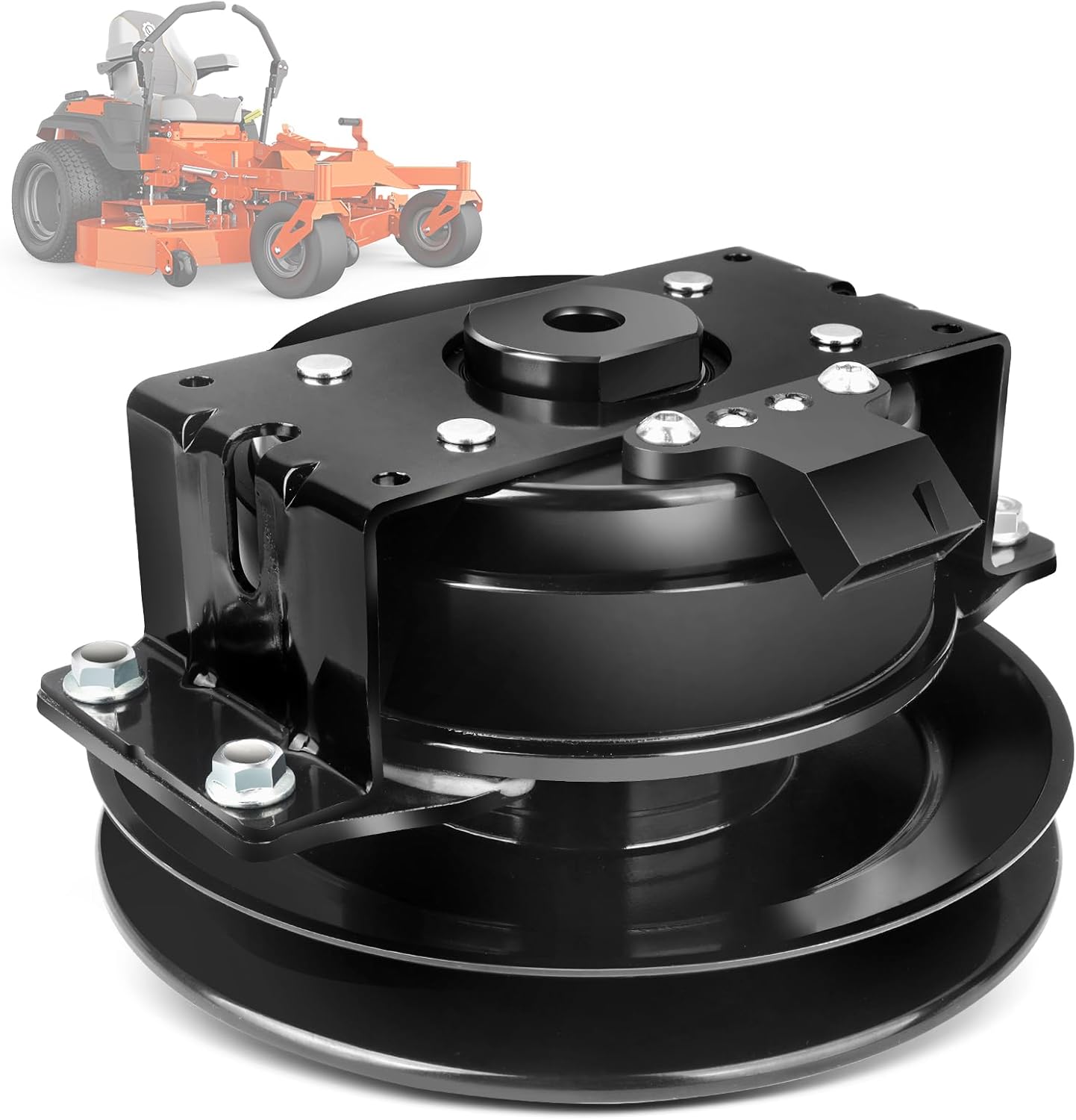 59118500 Electric PTO Clutch Fits for Gravely ZT HD 44 48 52 60 Pro-Turn Pro Turn Z48 Z52 Z60, Ariens Apex 48 52 60, Ogura GT1.5-AR09, Replace 53797600 05118900