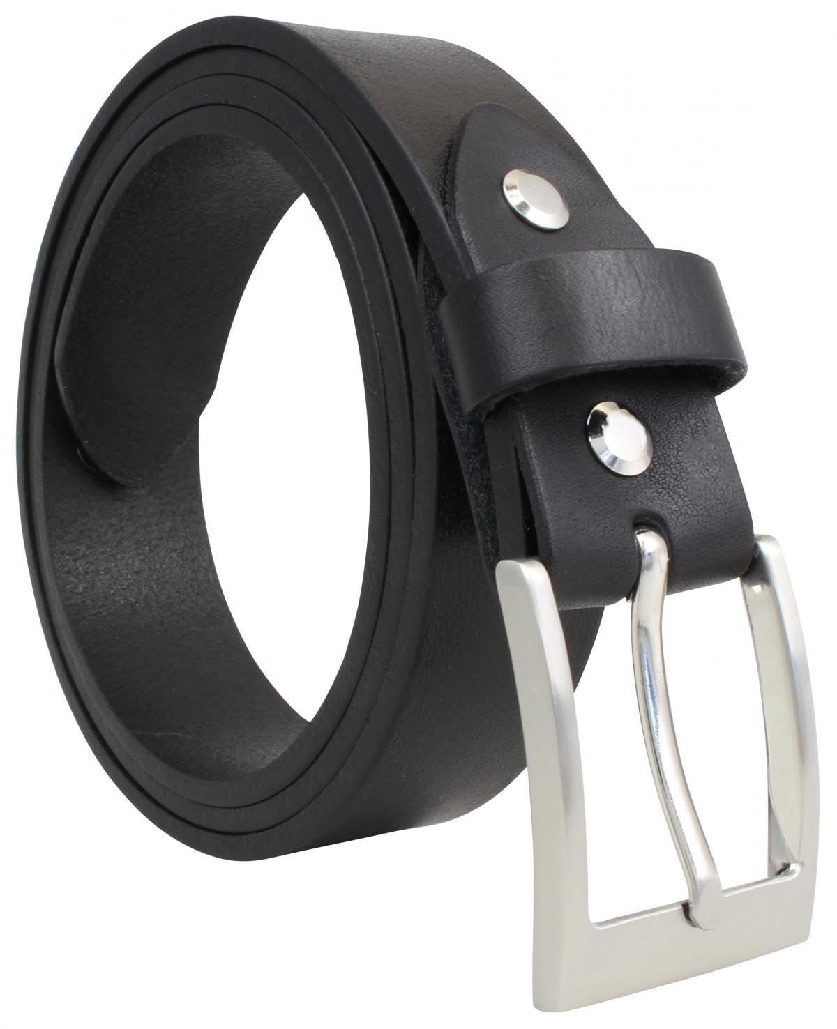 Kinder-Gürtel aus Vollrindleder 3 cm | Leder-Gürtel für Jungen Mädchen 30mm | für Jeans, Anzug, Kleid, Rock