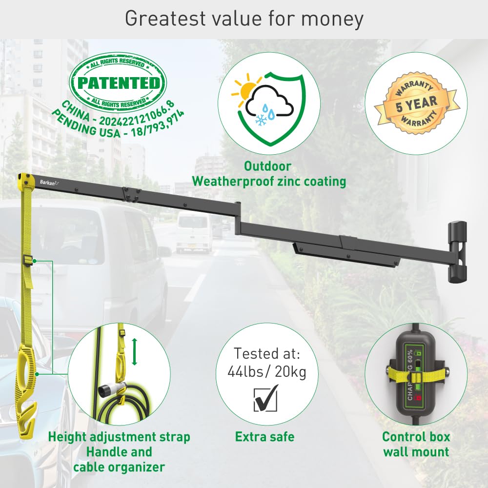 Barkan Ladekabel Wandhalterung arm (EV160WM2)