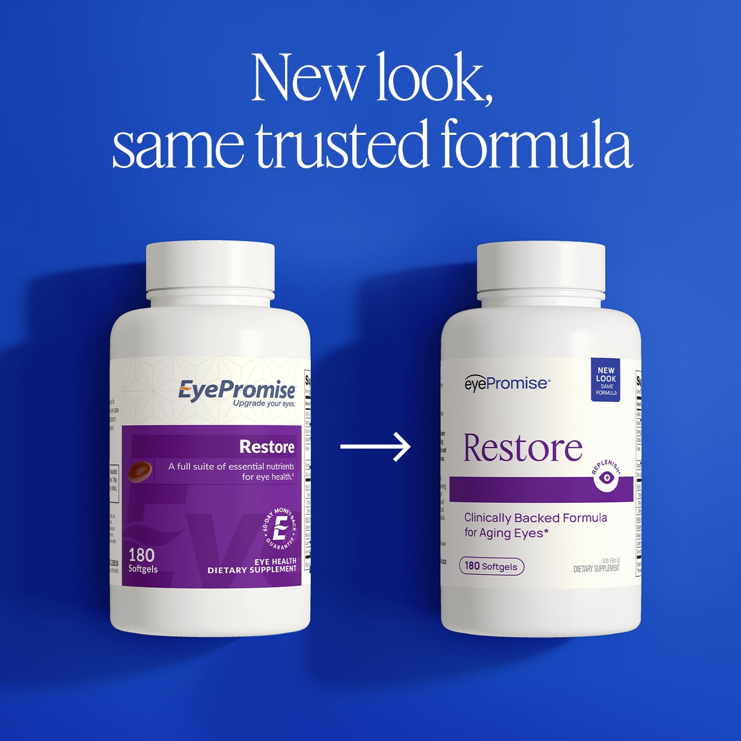 EyePromise Restore Aging Eye Health Supplements, 180 Softgels — Amazon image 2